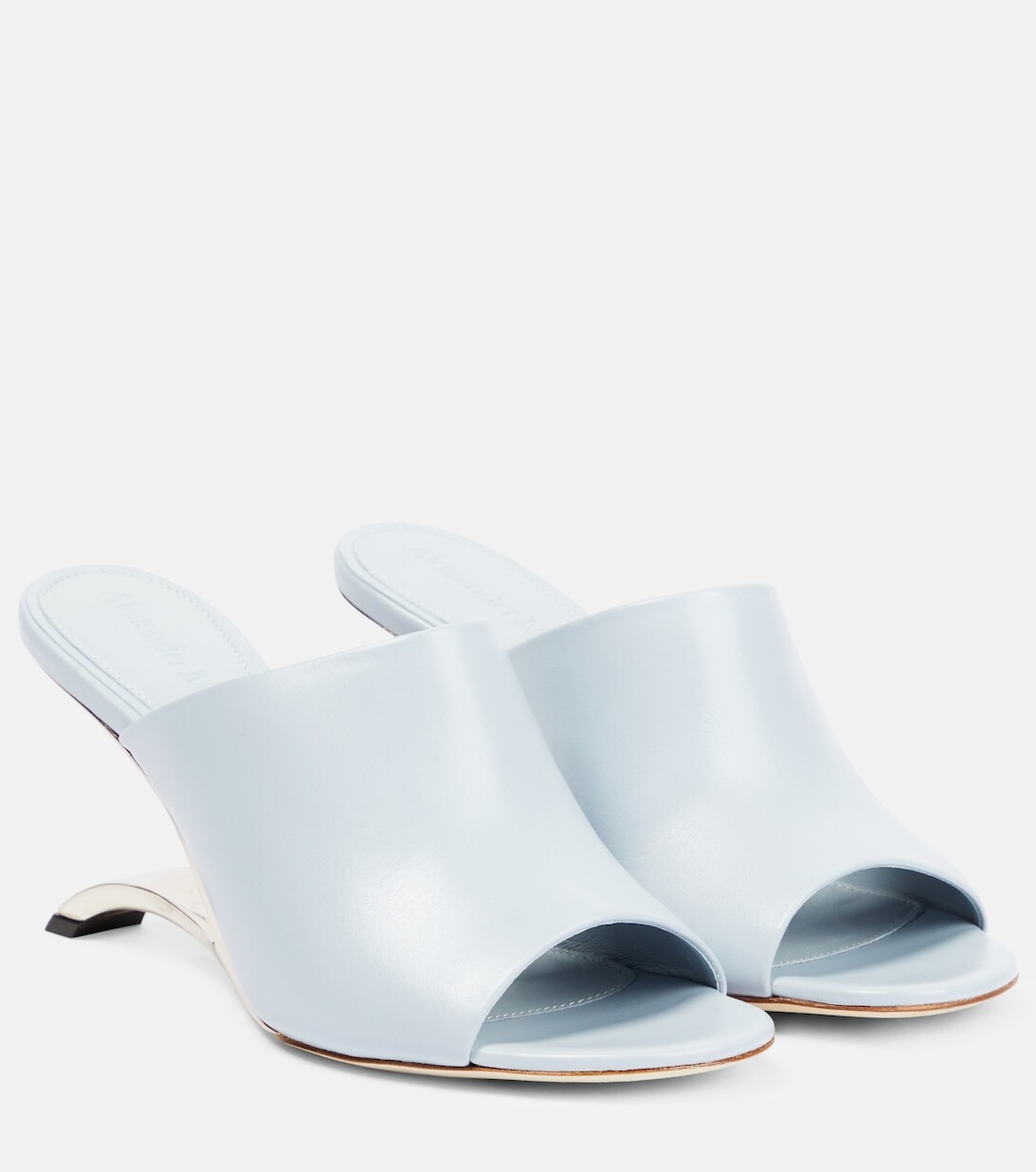 

Кожаные мюли Arc Alexander McQueen, синий