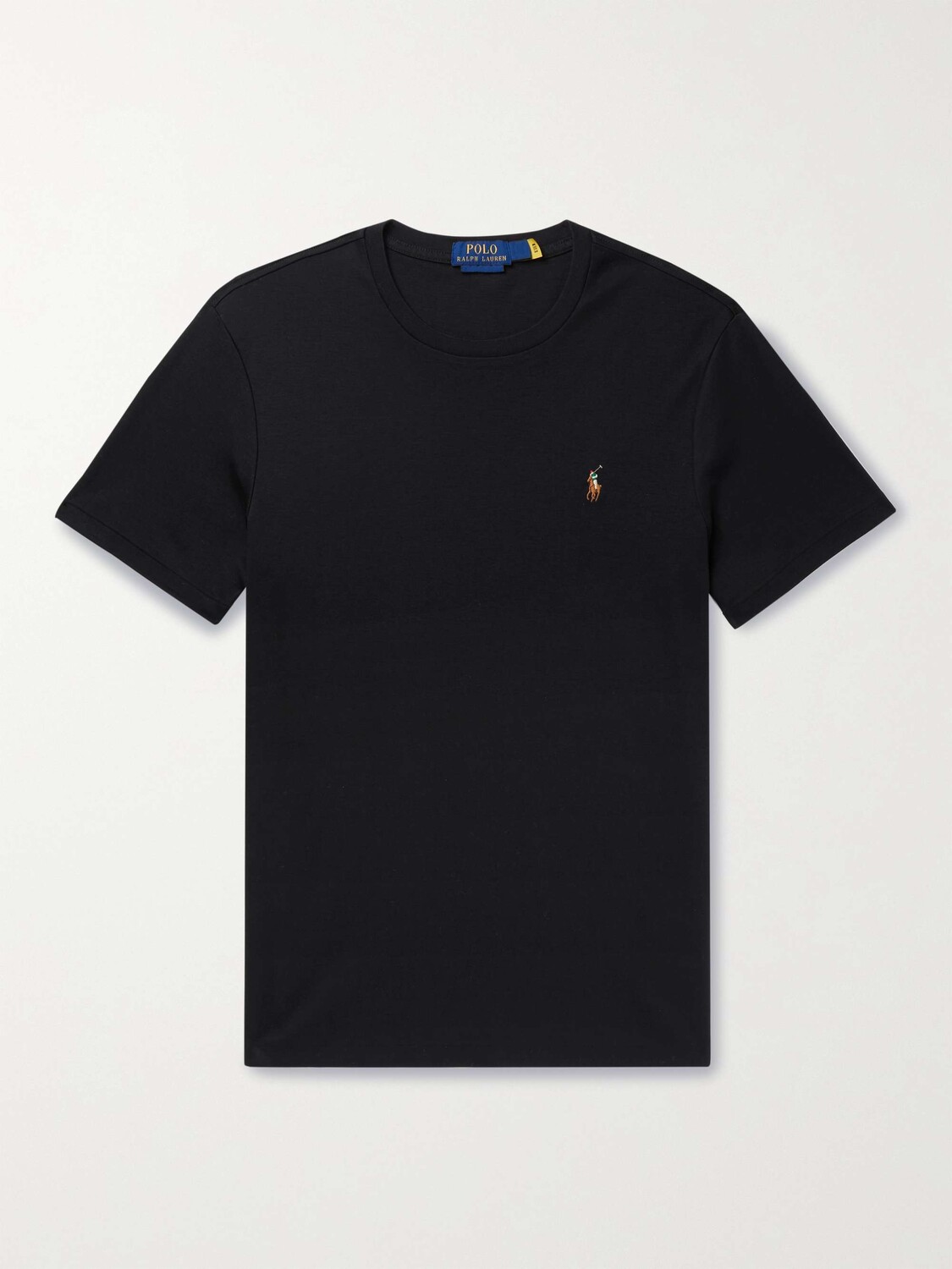 

Футболка из хлопкового джерси POLO RALPH LAUREN, черный
