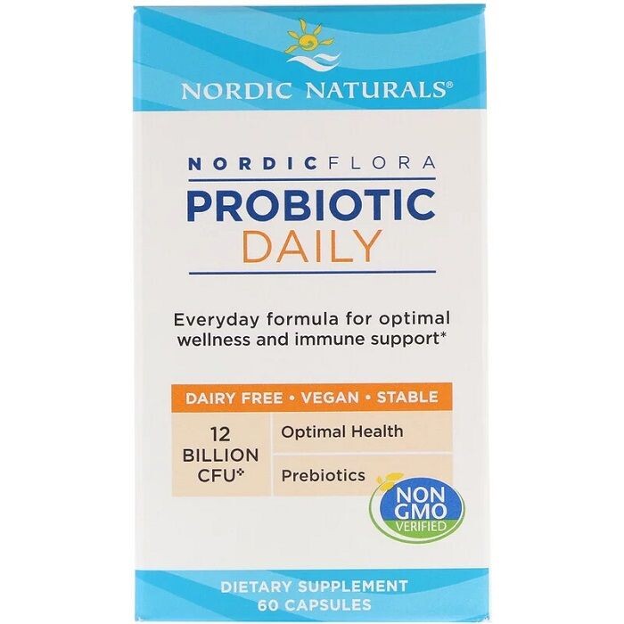 

Nordic Naturals Nordic Flora Probiotic Daily пробиотические капсулы, 60 шт.