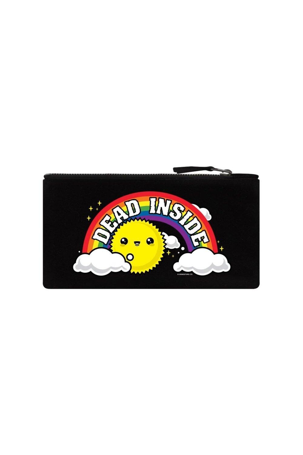 

Холщовый пенал Dead Inside Grindstore, черный