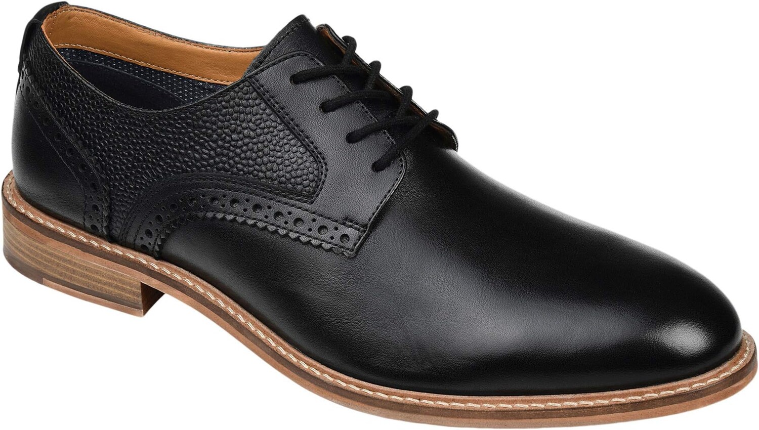 

Оксфорды Thomas & Vine Clayton Plain Toe Brogue Derby, черный