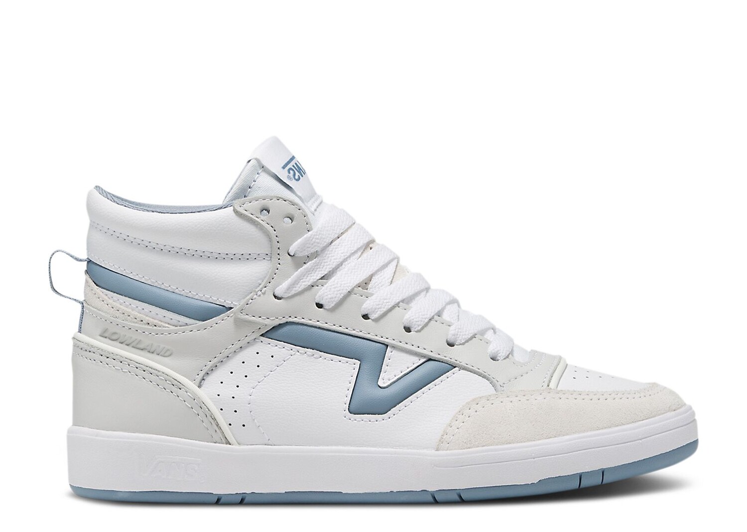 

Кроссовки Vans Lowland Mid Comfycush Jmp 'White Light Blue', белый