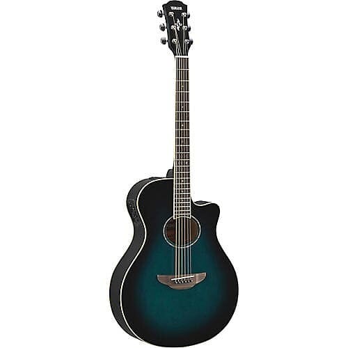 

Yamaha APX600 Acoustic Electric Oriental Blue Burst Yamaha APX600 Electric Blue Burs