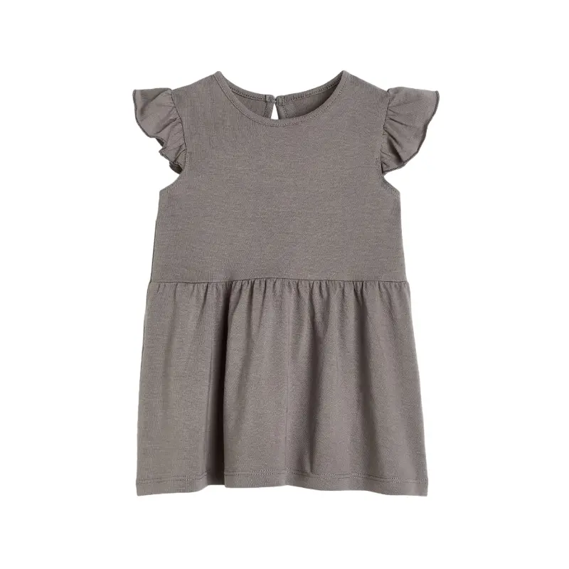 

Платье детское H&M Ruffle-trimmed, темно-серый