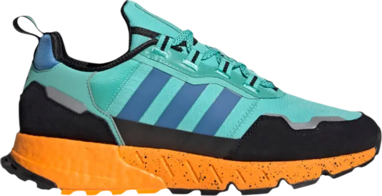 

Кроссовки Adidas ZX 1K Boost 'Acid Mint Black', синий