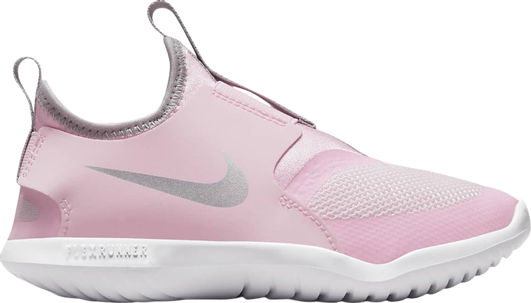 Кроссовки Nike Flex Runner PS 'Pink Foam Metallic Silver', розовый кроссовки nike star runner 3 ps pink foam розовый