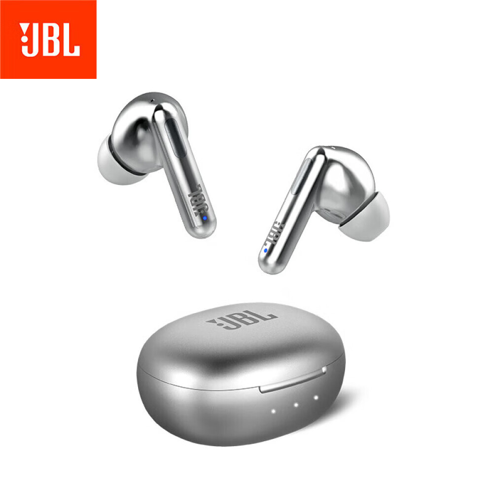 

Беспроводные наушники JBL T280TWS NC2 с активным шумоподавлением, серебристый