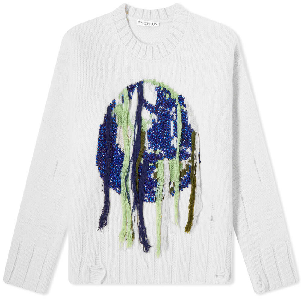 

Джемпер JW Anderson Fringed Globe Jumper