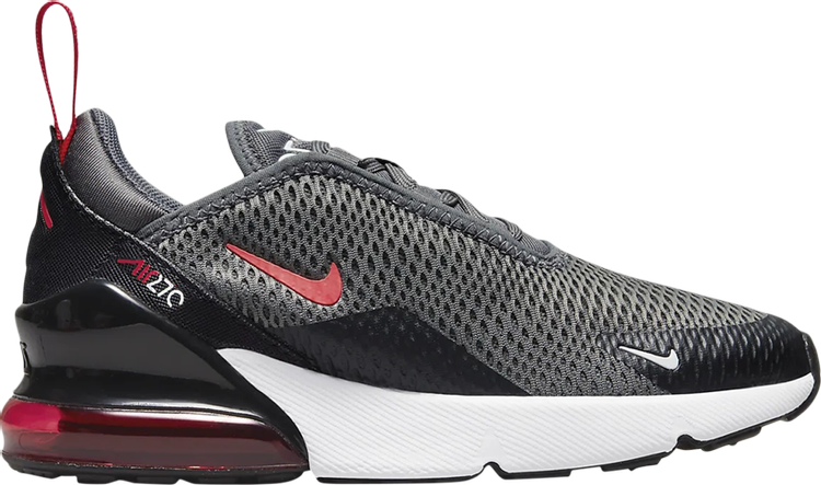 Nike air max store 270 gray and red