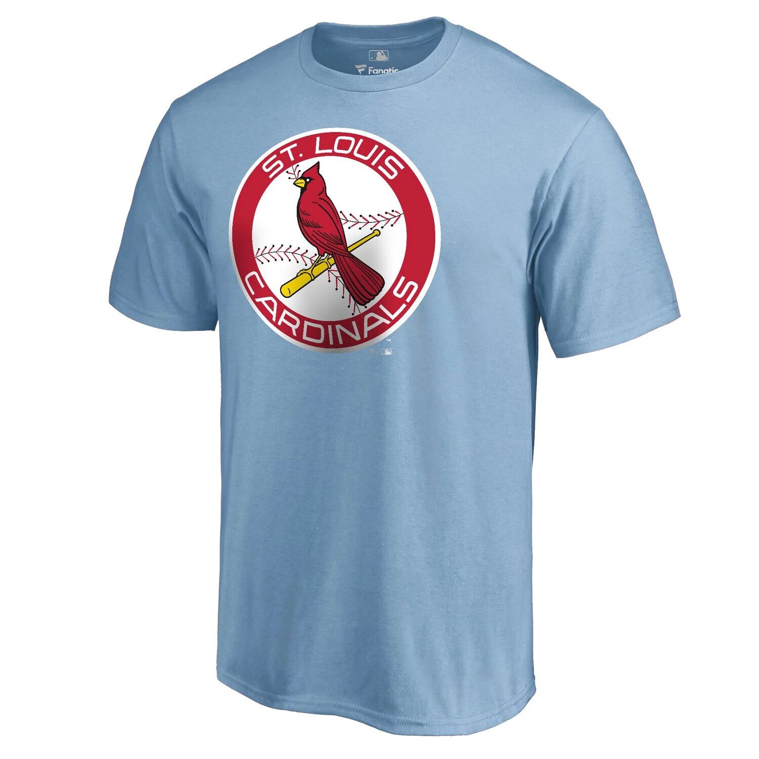 

Мужская голубая футболка с логотипом Fanatics St. Louis Cardinals Huntington, Синий