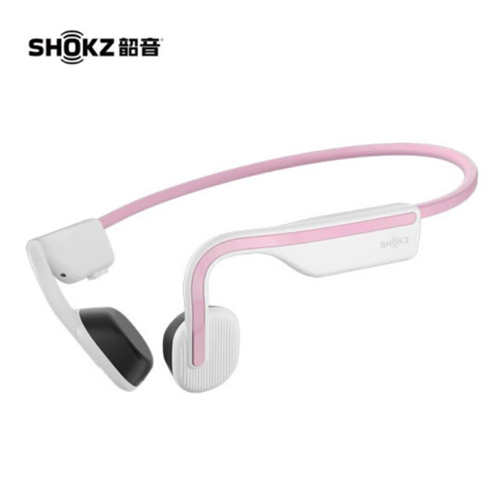 

Bluetooth-гарнитура SHOKZ Shaoyin OPENMOVE спортивная с костной проводимостью, розовый/белый