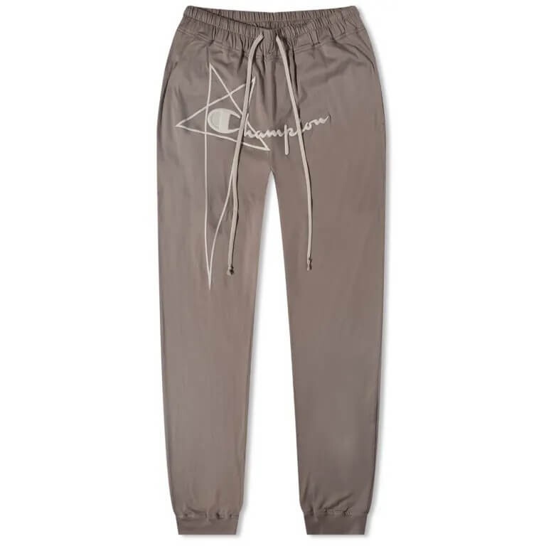

Брюки Rick Owens X Champion Jogger, серо-коричневый