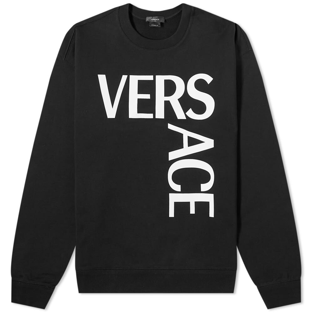 

Толстовка Versace Bold Logo Crew Sweat