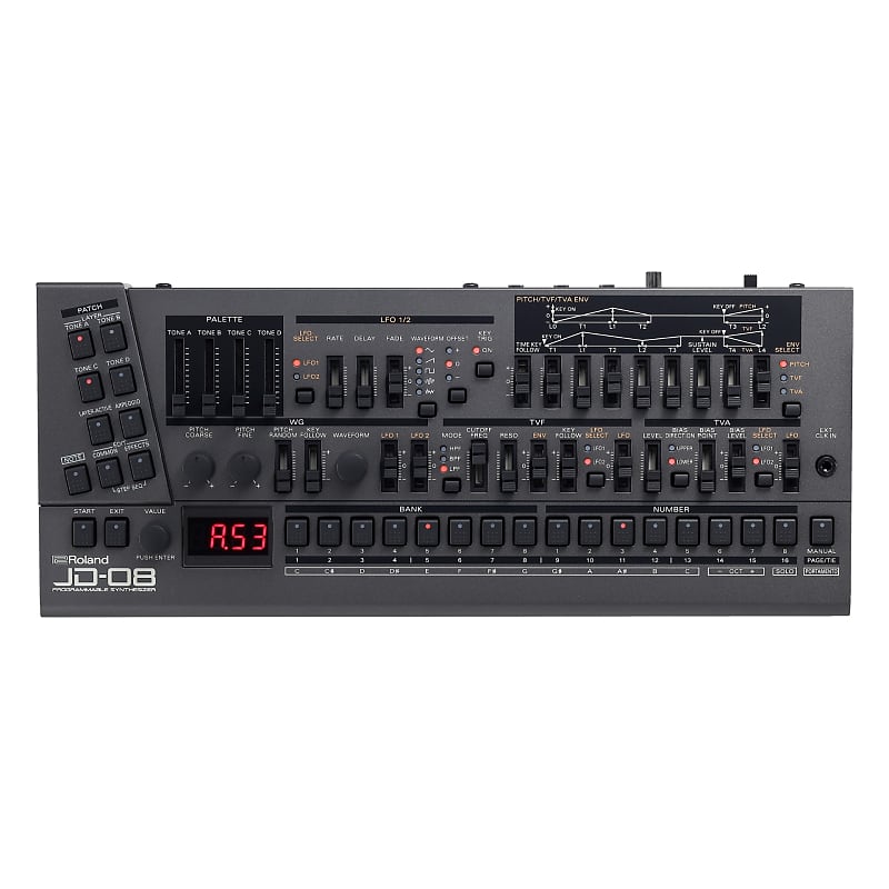цена Звуковой модуль Roland JD-08 Boutique JD-800