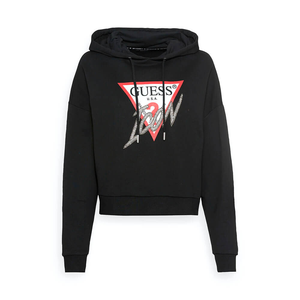 

Худи Guess ICONIC, чёрный, Черный