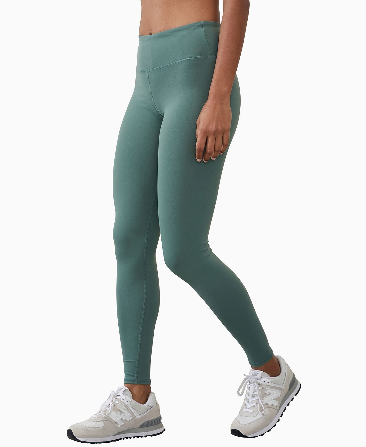 

Женские узкие брюки active core полной длины COTTON ON, мульти