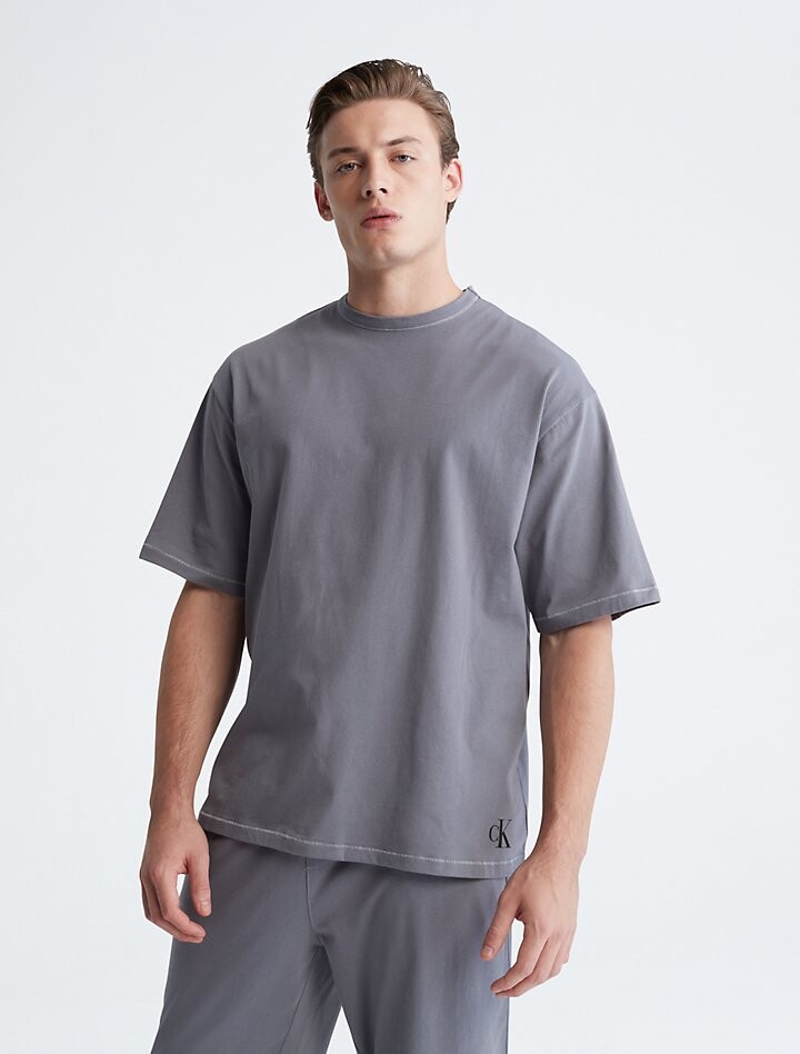 

Футболка с круглым вырезом Flex Lounge Calvin Klein, серый