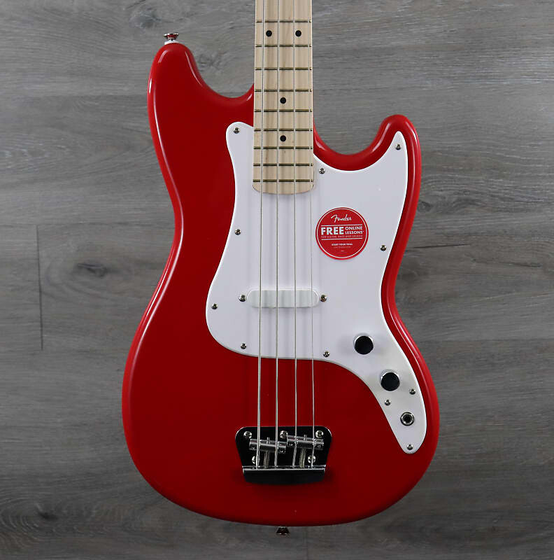 

Гитара Squier Affinity Bronco Bass Torino, красный