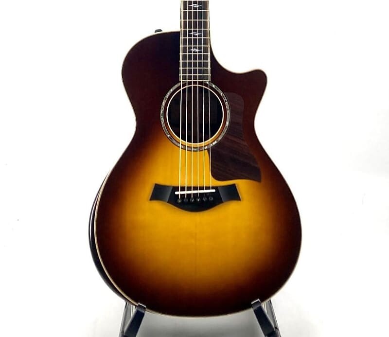 

Акустическая электрогитара Taylor 812ce V-Class Grand Concert, серийный № 1205182008 Taylor 812ce V-Class Grand Concert Electric Guitar Serial#1205182008
