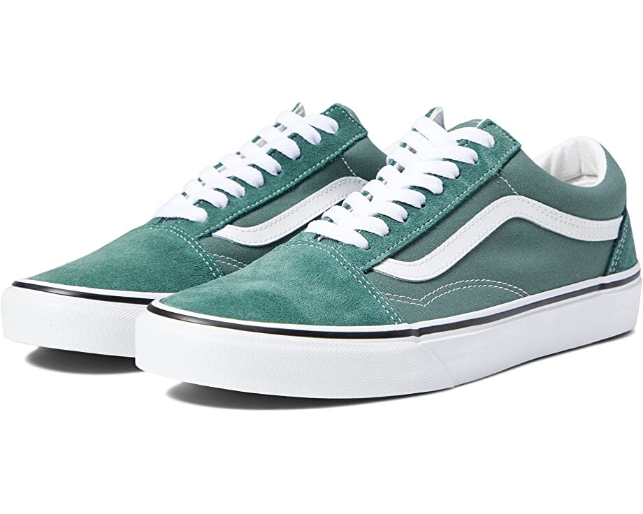 

Кроссовки Old Skool Vans, теория цвета утино-зеленый
