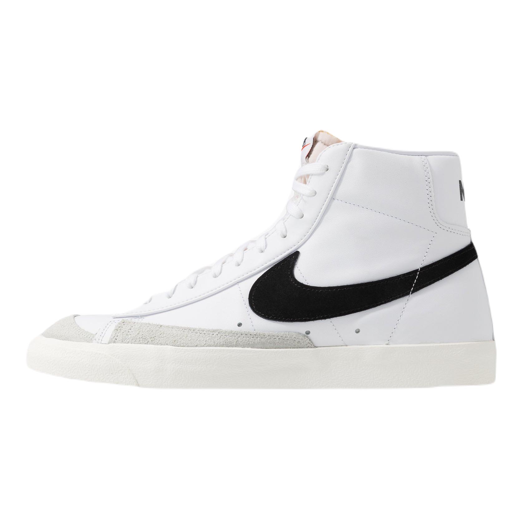 Кеды Nike Blazer Mid 77, белый/черный – купить из-за границы через сервис  «CDEK.Shopping»