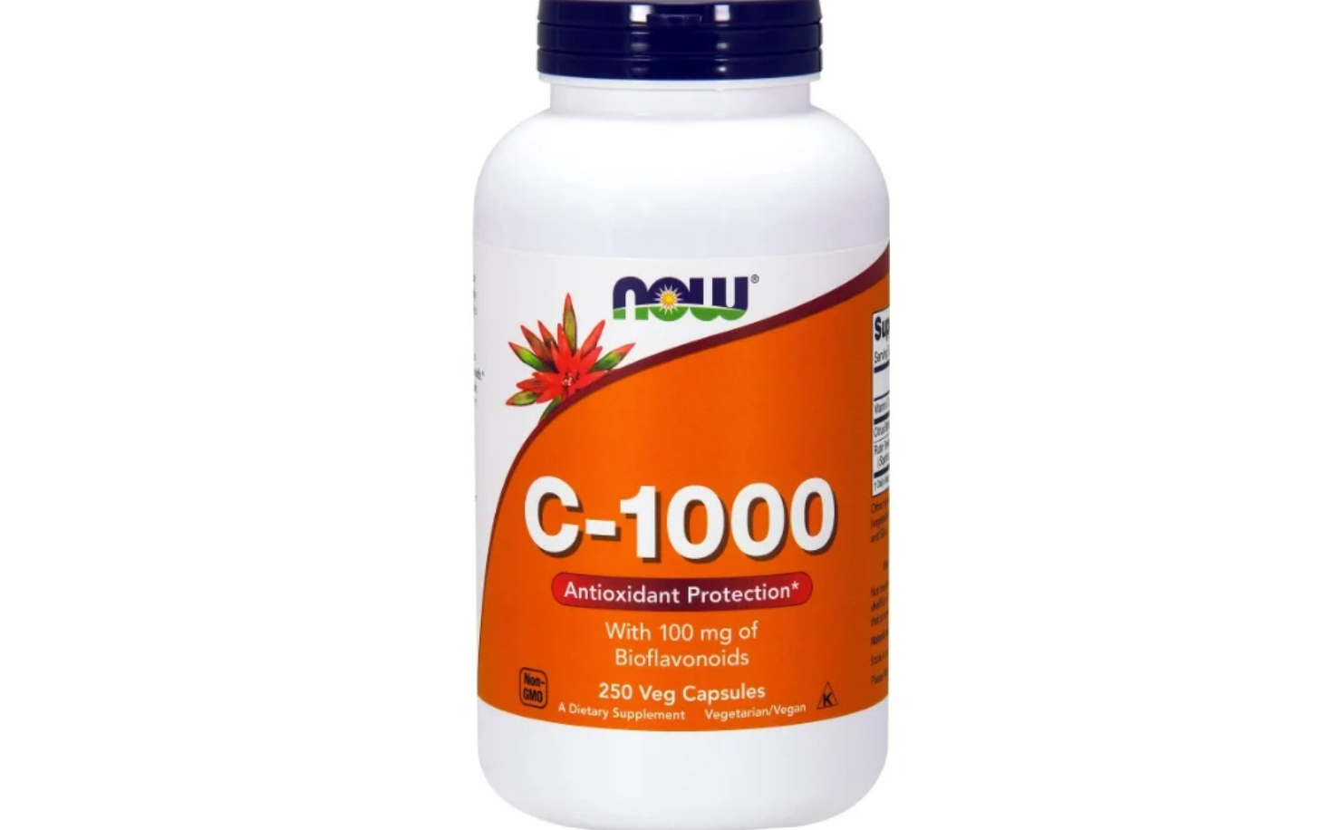 C-1000 биофлавоноидов NOW Foods 100 мг, 250 капсул тройной комплекс now foods omega 3 6 9 1000 мг 250 капсул