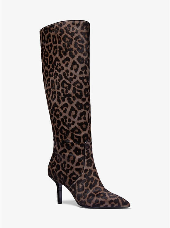 

Сапоги Michael Michael Kors Katerina Leopard, черный/серый