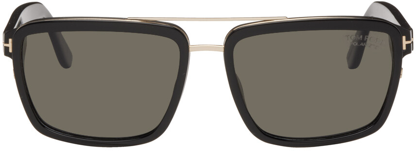

Черно-золотые солнцезащитные очки Anders TOM FORD