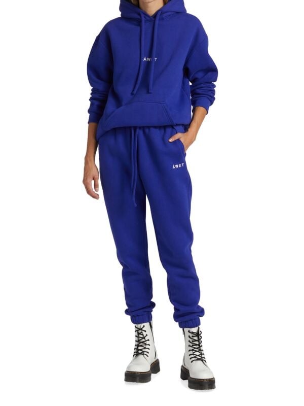 

Худи Awet G.District из смесового хлопка, cobalt