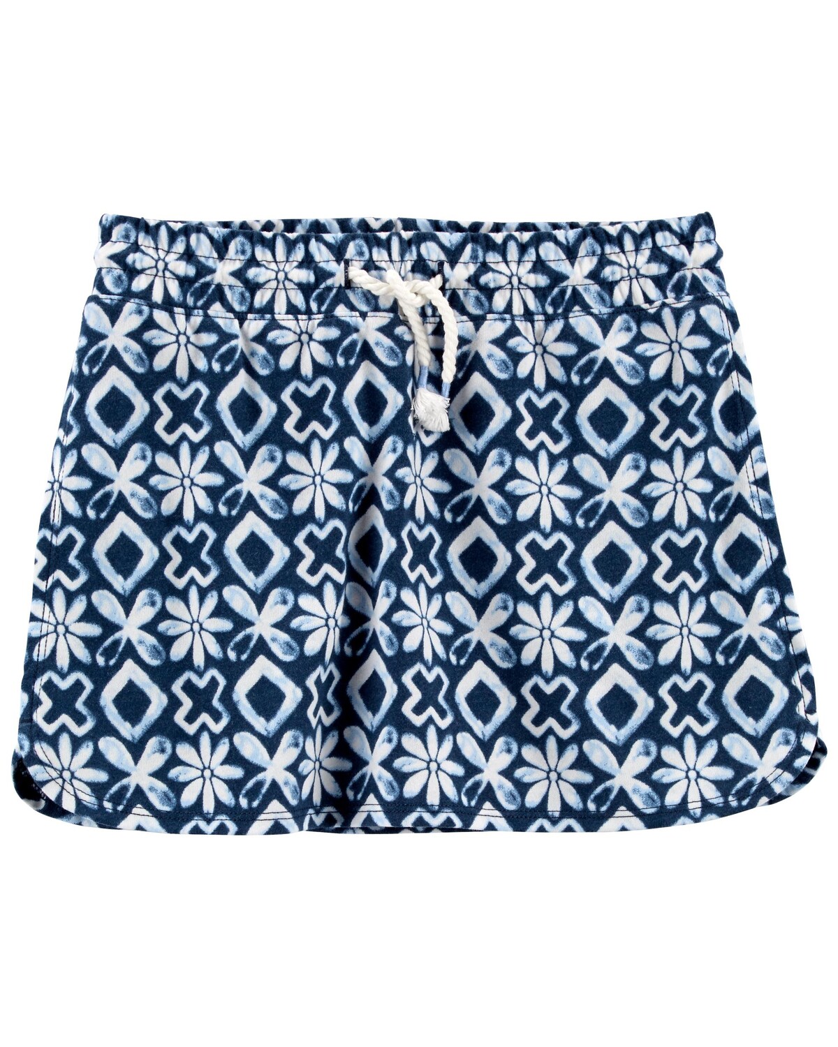 

Джерси Kid Shibori с принтом в стойке на руках, шорты Carter's, темно-синий