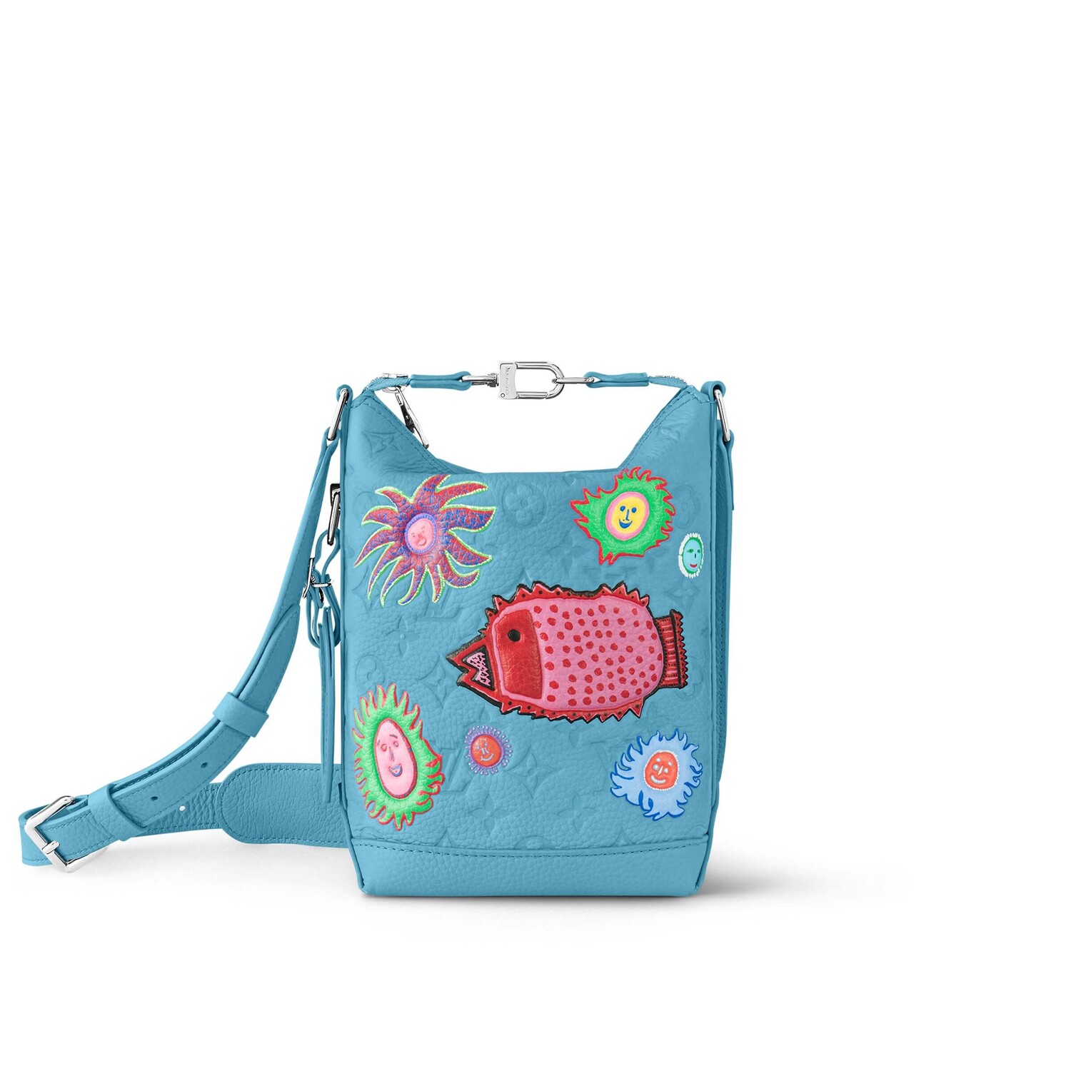 

Сумки Louis Vuitton x Yayoi Kusama Hobo Cruiser, голубой