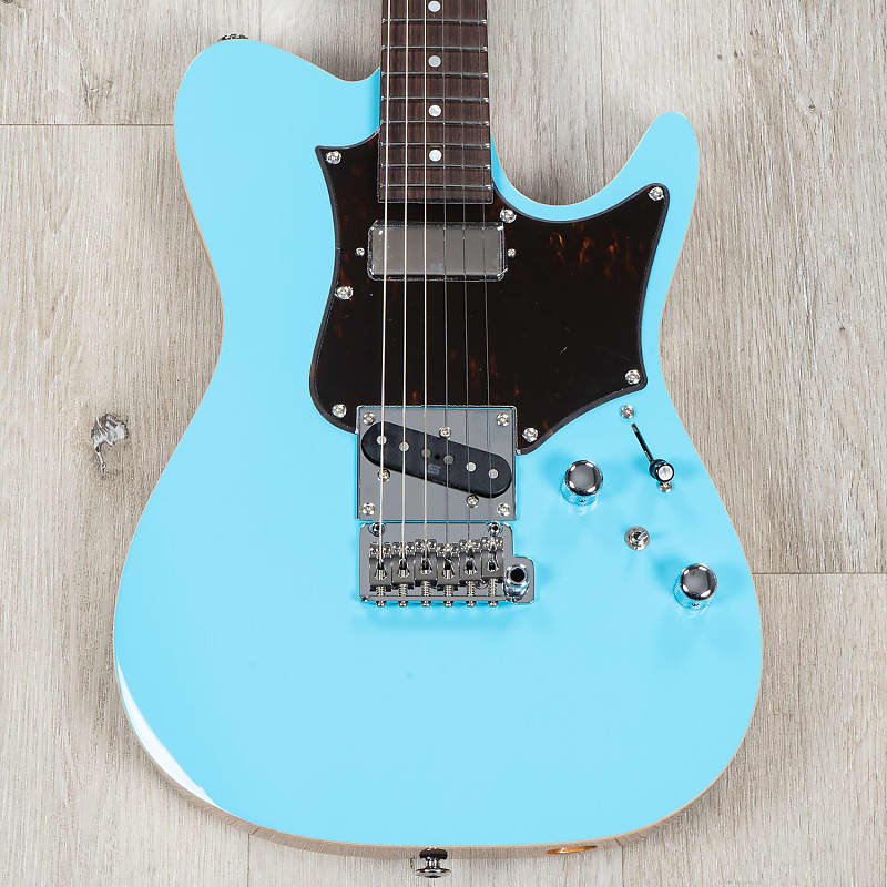 Ibanez TQMS1 Фирменная гитара Tom Quayle, гриф из палисандра, цвет Celeste Blue TQMS1CTB