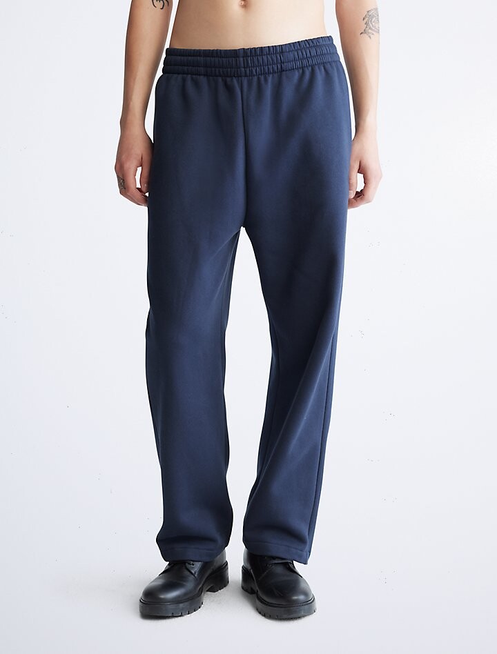 

Флисовые шорты с логотипом Calvin Klein, сапфировый