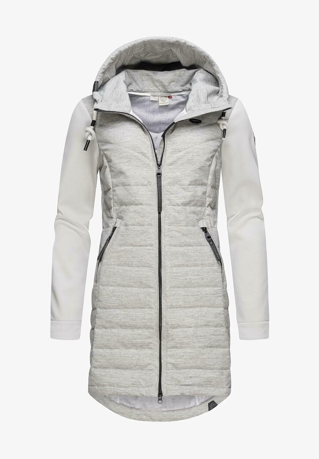 

Пальто зимнее Ragwear, прозрачный, Серый