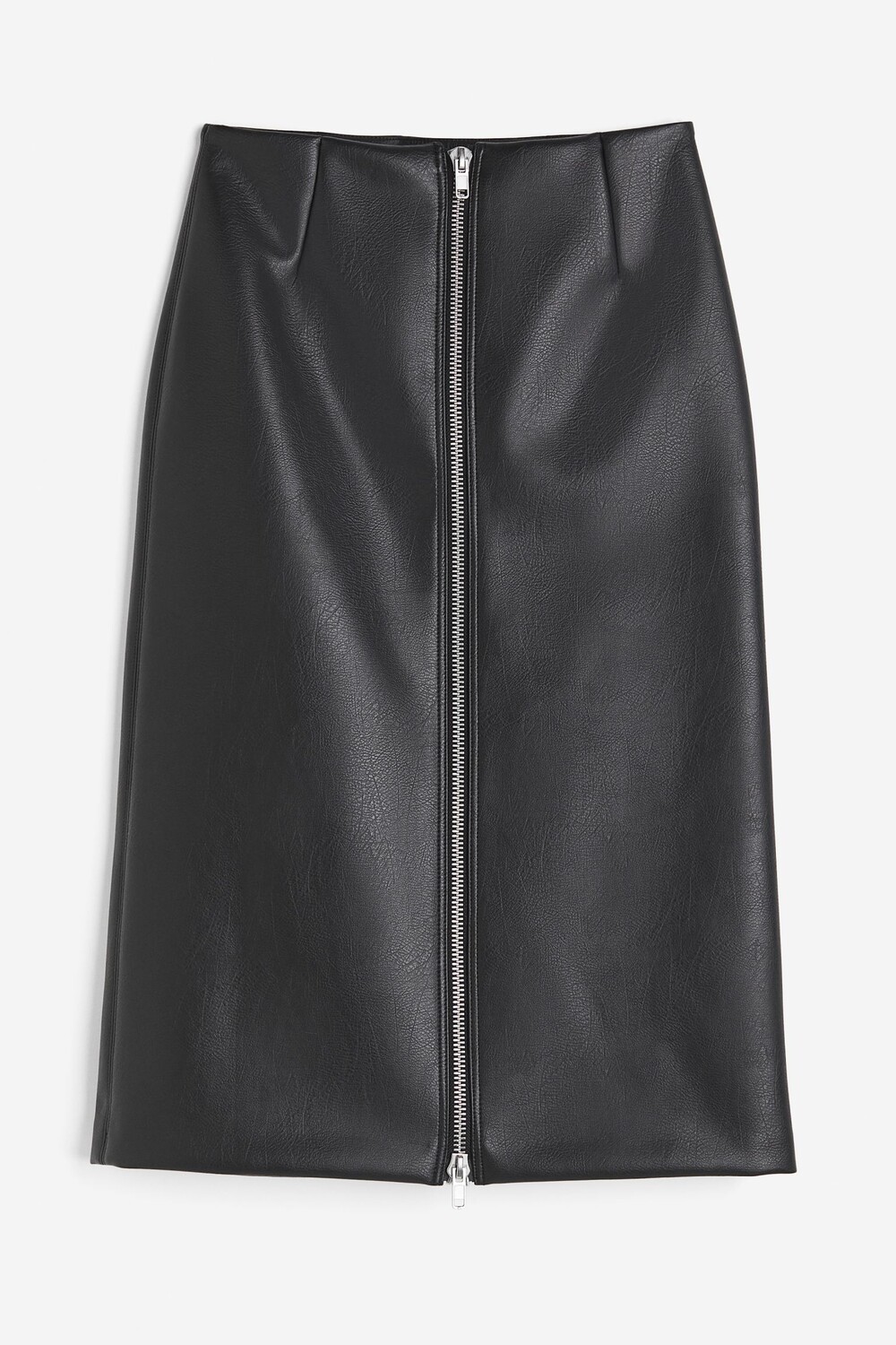 

Юбка H&M Coated Pencil, черный
