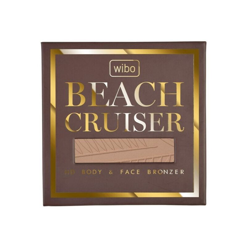 

Wibo Beach Cruiser HD Body & Face парфюмированный бронзер для лица и тела 02 Cafe Creme, 22 г