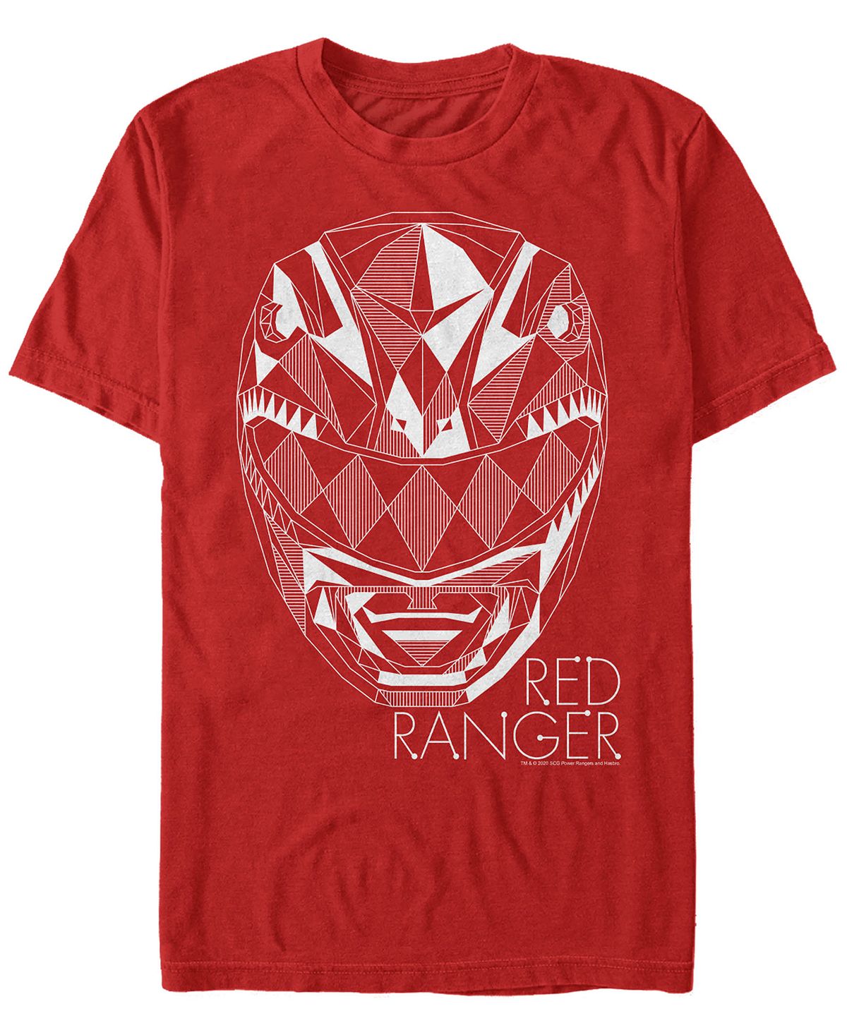 Мужская футболка red ranger lines с круглым вырезом и короткими рукавами Fifth Sun, красный
