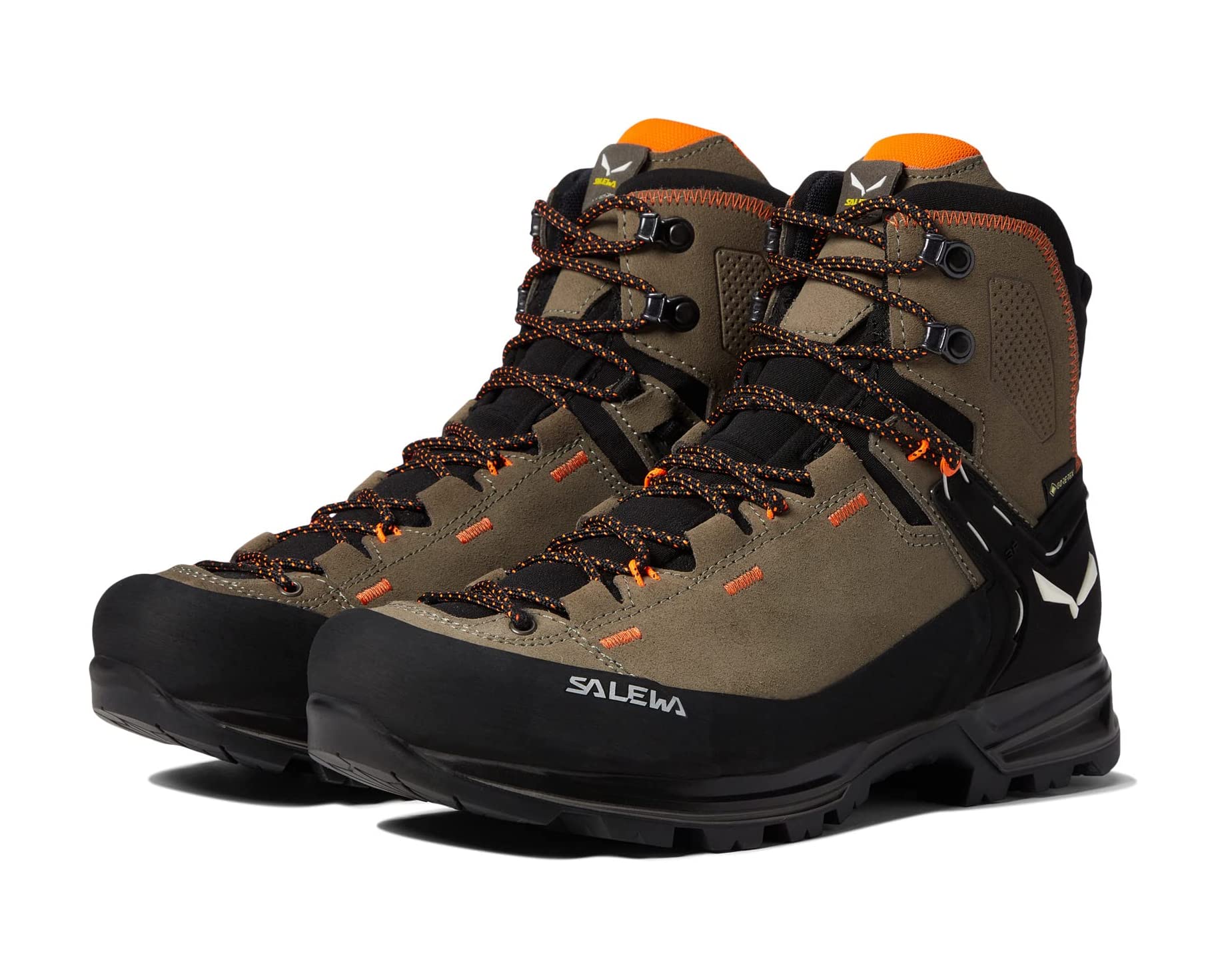 Ботинки Salewa Mountain Trainer 2 Mid Gore-Tex, коричневый ботинки solice mid cut gore tex boot ecco sport черный