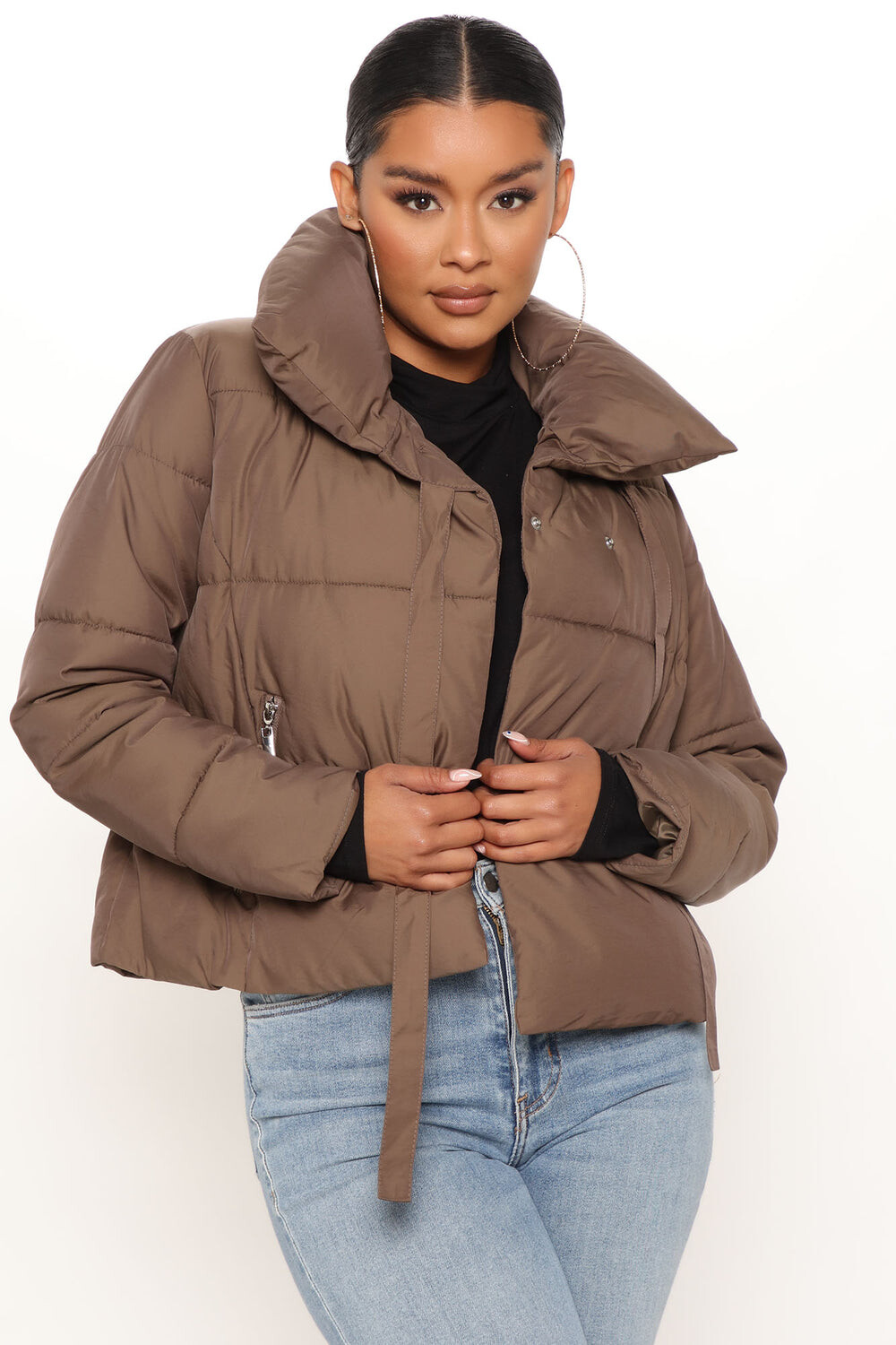 

Куртка Fashion Nova 269913, шоколад