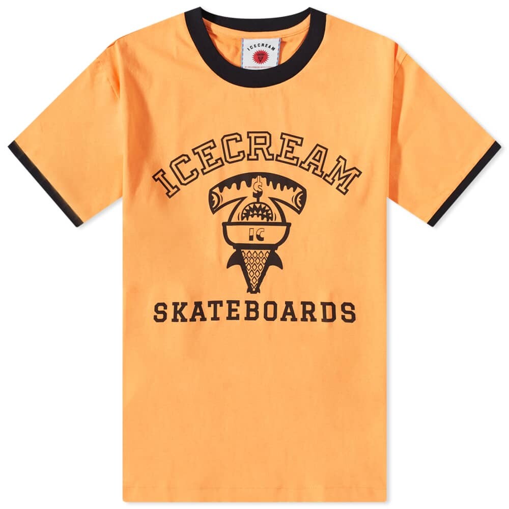 

Футболка ICECREAM IC Sharks Ringer T-Shirt, Оранжевый