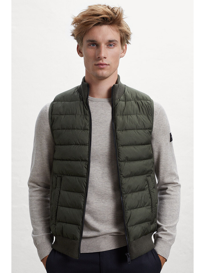 

Утепленный жилет Ecoalf Trim, хаки