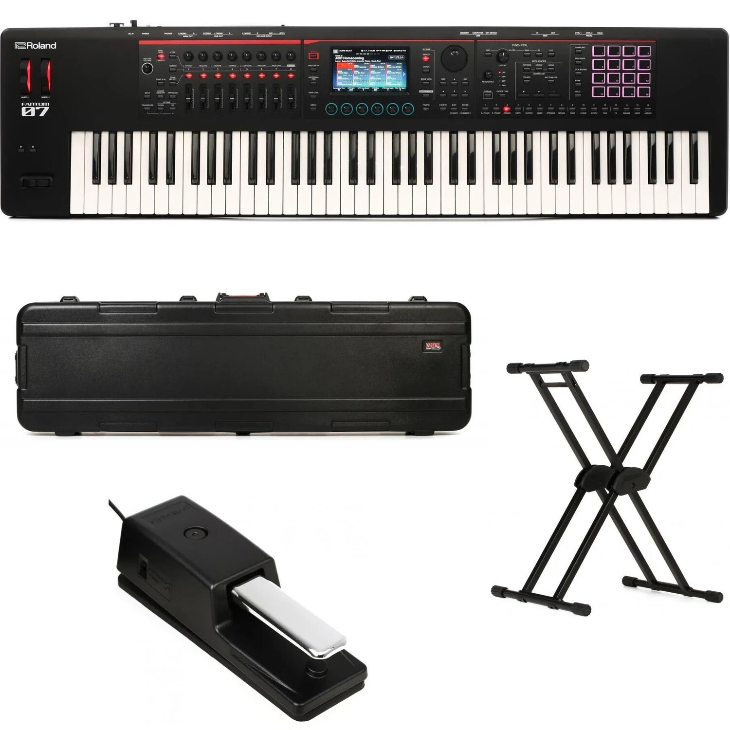 

Roland FANTOM-07 Музыкальная рабочая станция, набор клавишных для сцены