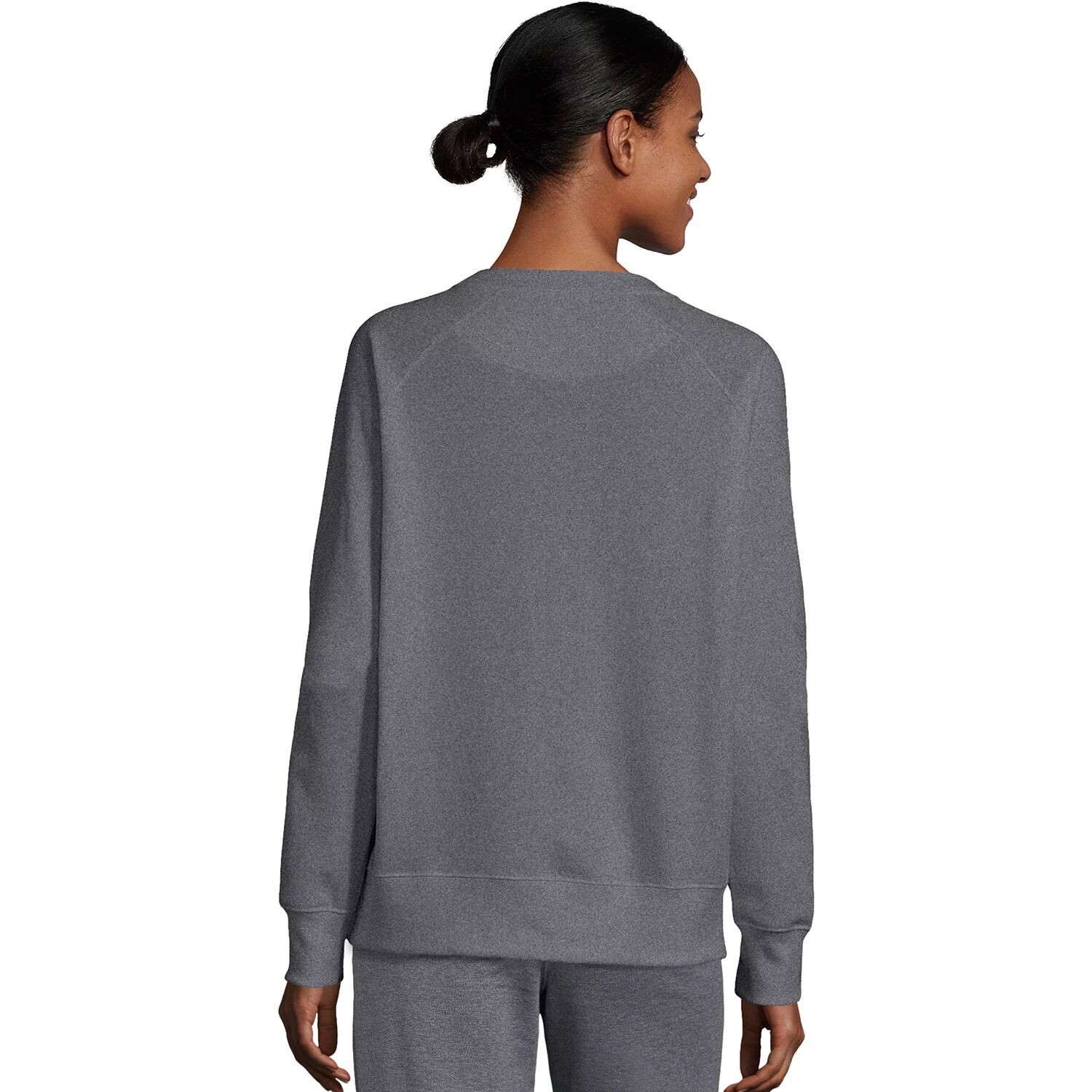 

Женская легкая флисовая толстовка Hanes Luxe Collection Hanes, белый