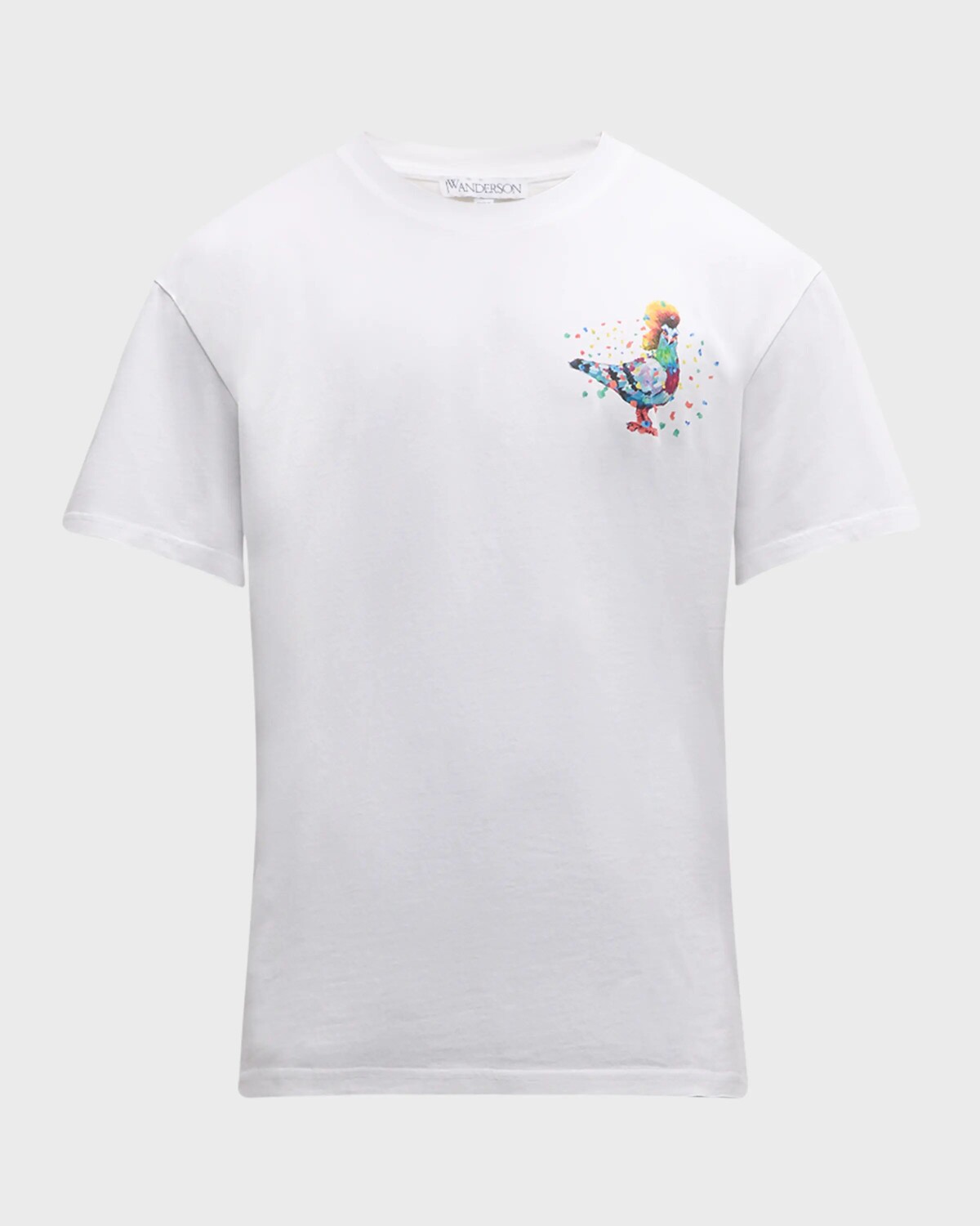

Мужская футболка с логотипом Pigeon Jw Anderson, белый