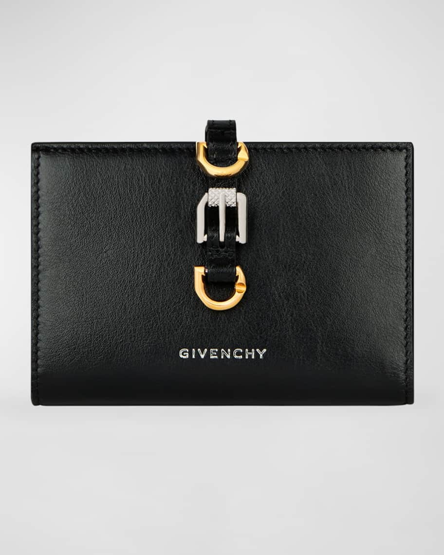 

Кошелек Voyou Bifold из мятой кожи Givenchy