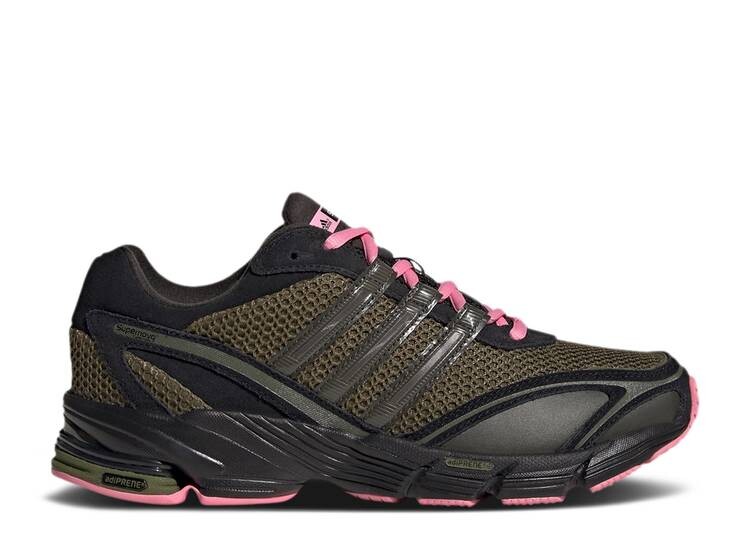 

Кроссовки Adidas WMNS SUPERNOVA CUSHION 7 'BLACK OLIVE PINK', черный