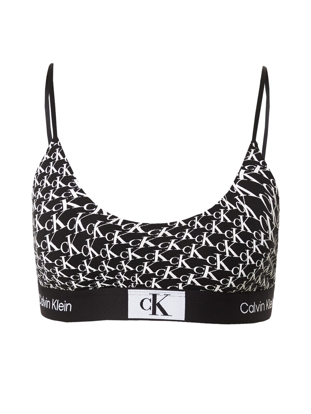

Бюстгальтер без косточек Calvin Klein Underwear Ck96 Unlined, черный