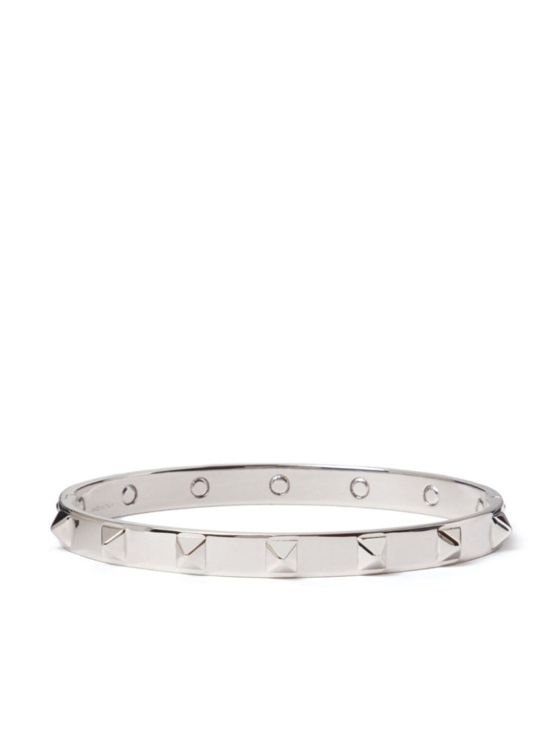 

Браслет-бэнгл Rockstud Valentino Garavani, серебряный