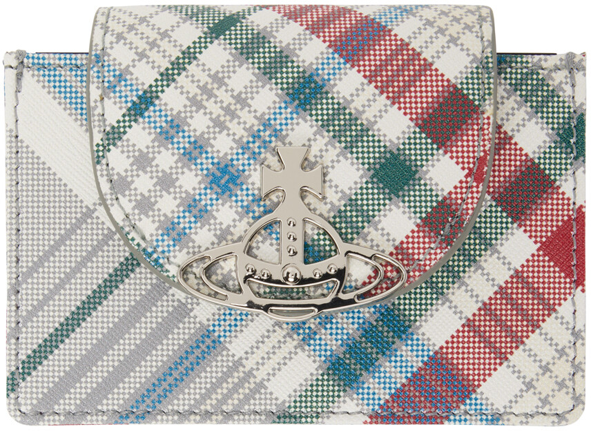 

Многоцветная визитница с клапаном Vivienne Westwood