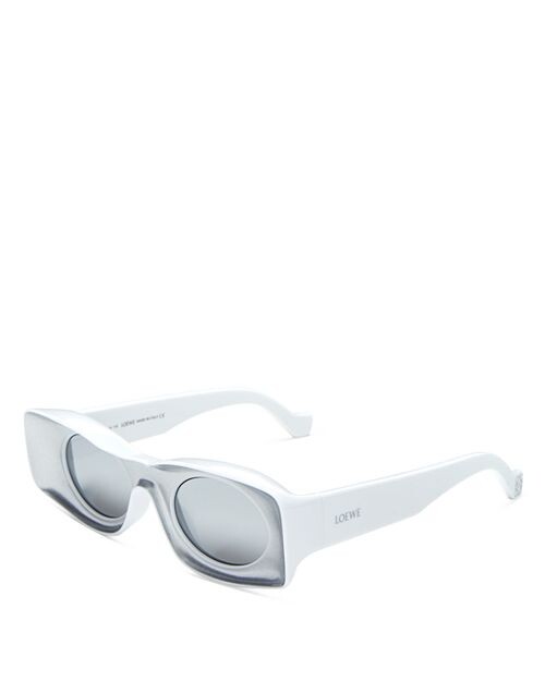 

Прямоугольные солнцезащитные очки Paula's Ibiza, 49 мм Loewe, цвет Silver